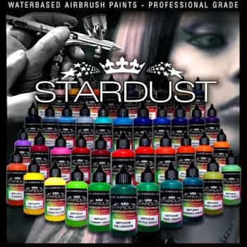 Pintura para aerografo Stardust pro